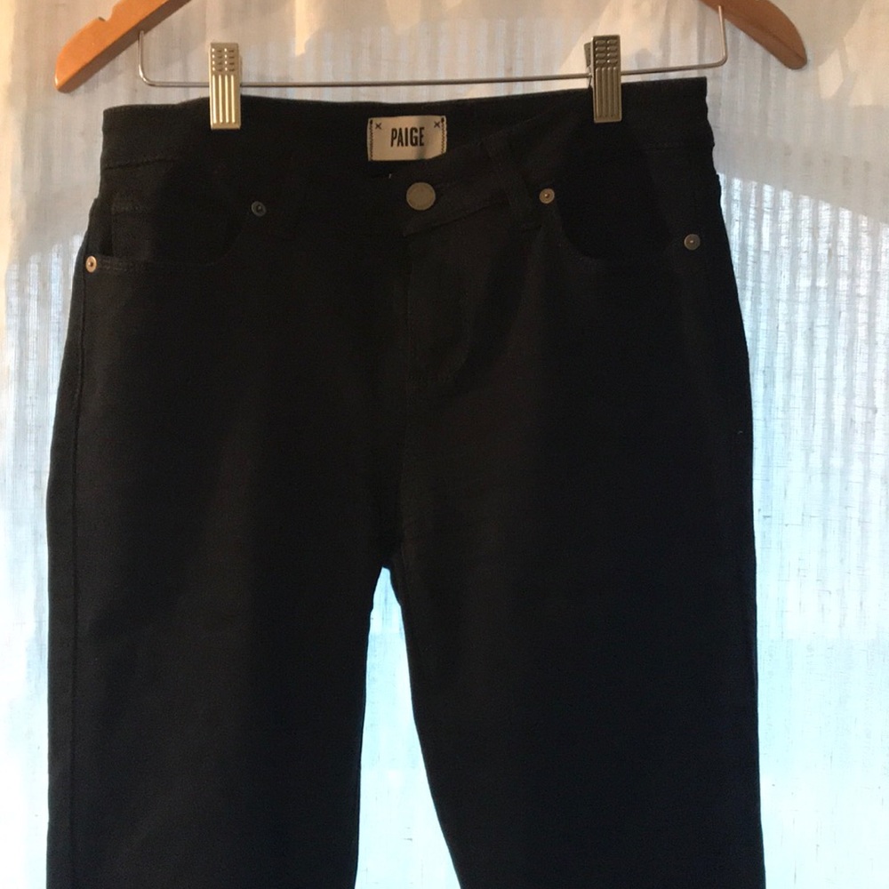 PAIGE Black Skinny Jeans